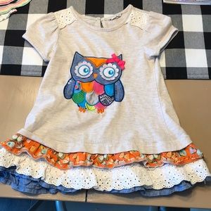 Owl tunic top